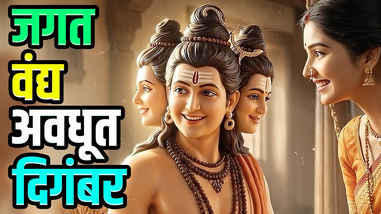 जगत वंद्य अवधूत दिगंबर दत्तात्रय गुरू तुम्हीच ना || Jagat Vandya Avadhut Digambar ~Dattaguru Song