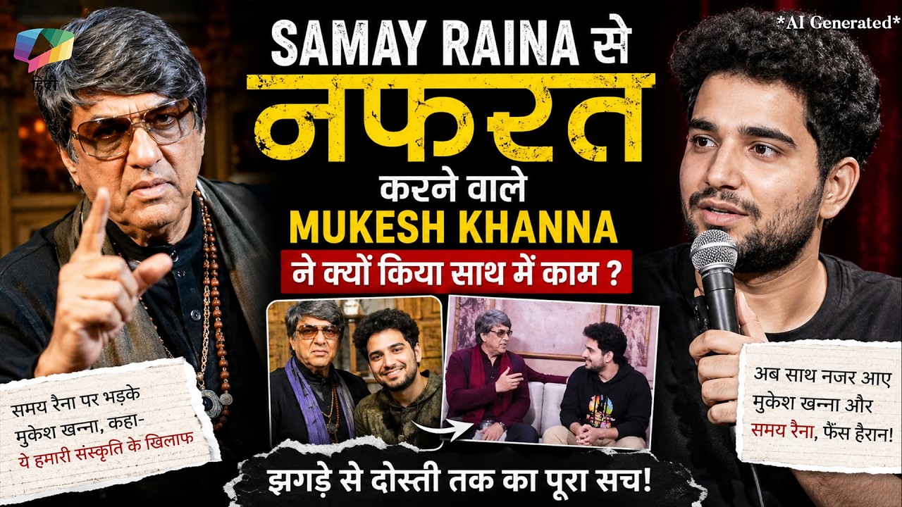 After saying Samay Raina &lsquo;should be paraded on a donkey&rsquo;, &lsquo;Shaktimaan&rsquo; Mukesh Khanna works with him