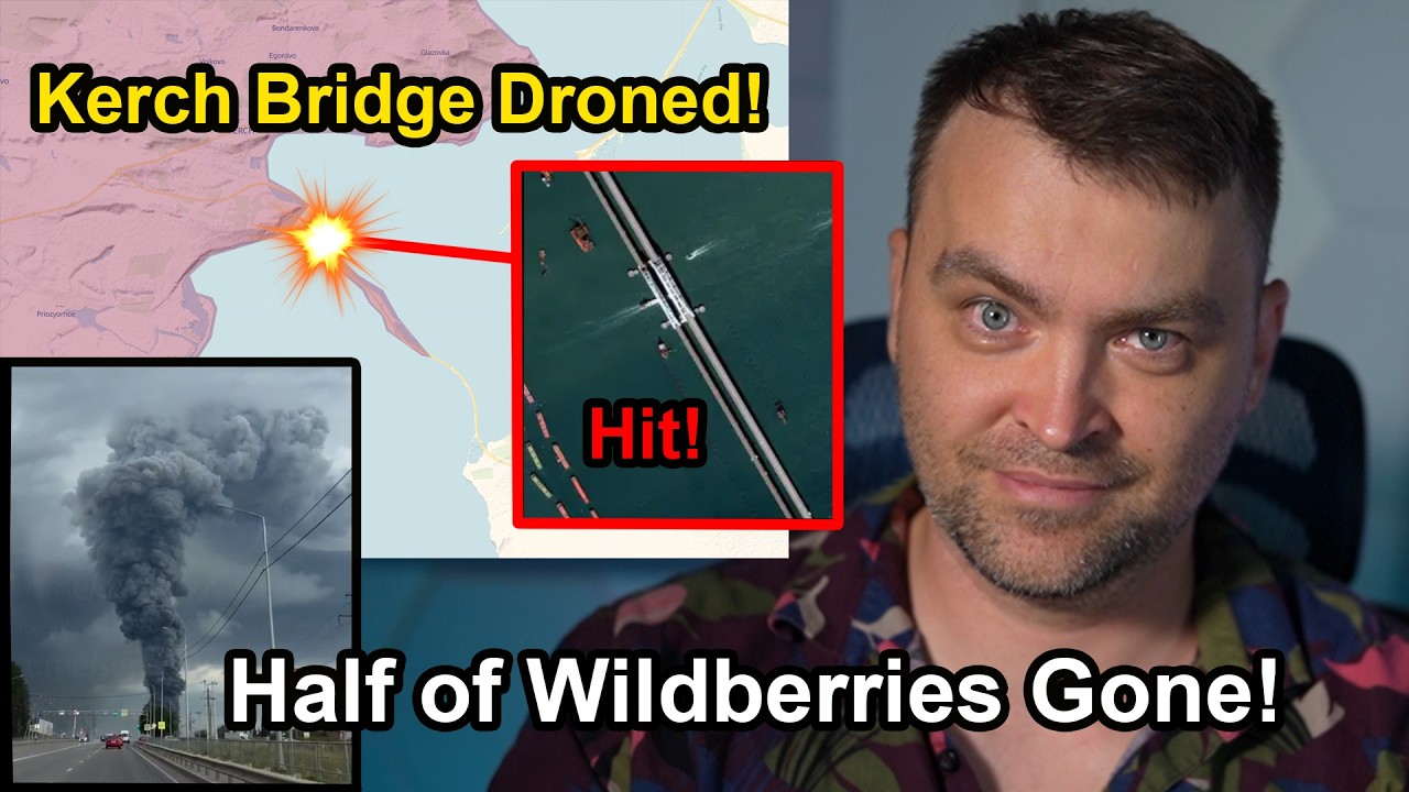 Update from Ukraine | Wow! Crimea Bridge was Hit! Half of Wilberries Warehouses are Gone