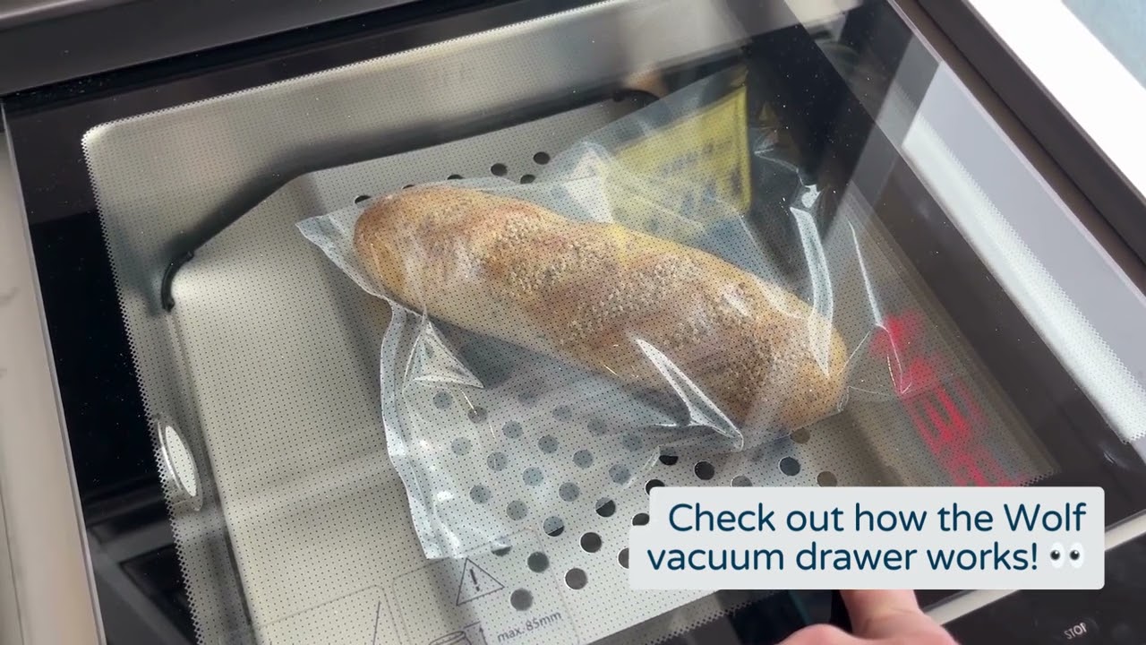 Introducing the new Wolf vacuum seal drawer at Bill & Rod's Appliance! ✨