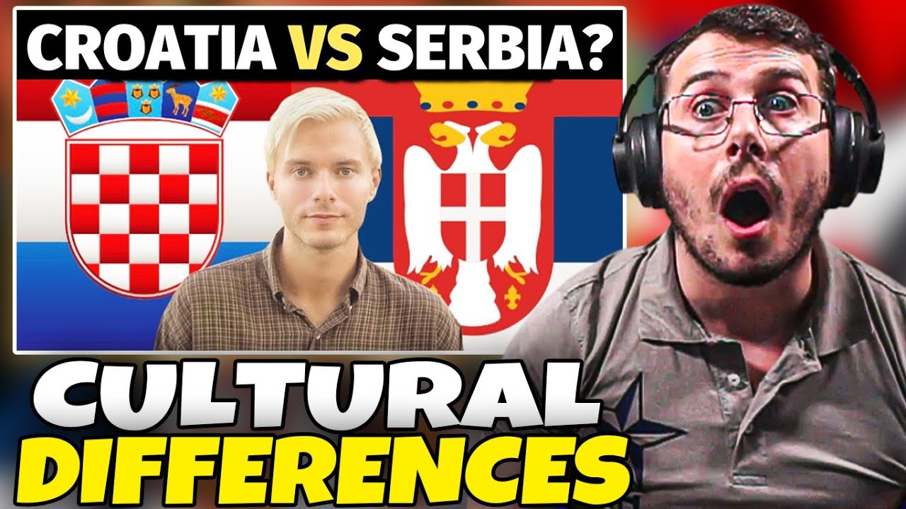 Реакция на 10 различий между Хорватией и Сербией 🇭🇷🇷🇸