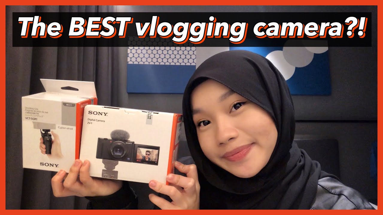 UNBOXING MY VLOGGING CAMERA l Sony ZV1 Digital Camera & VCT-SGR1 Grip Tripod