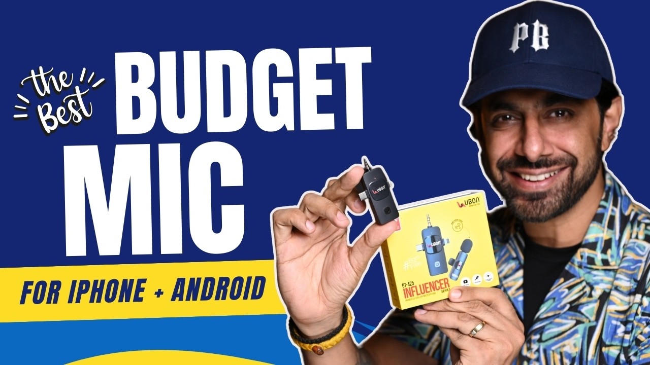 Ultimate Wireless Microphone Review for Android & iPhone Users | Ubon Best 3-in-1 Mic for Phones