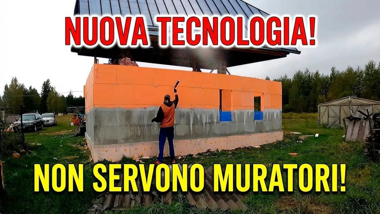 Costruisco una casa con il polistirolo! Scopri la nuova tecnica facile