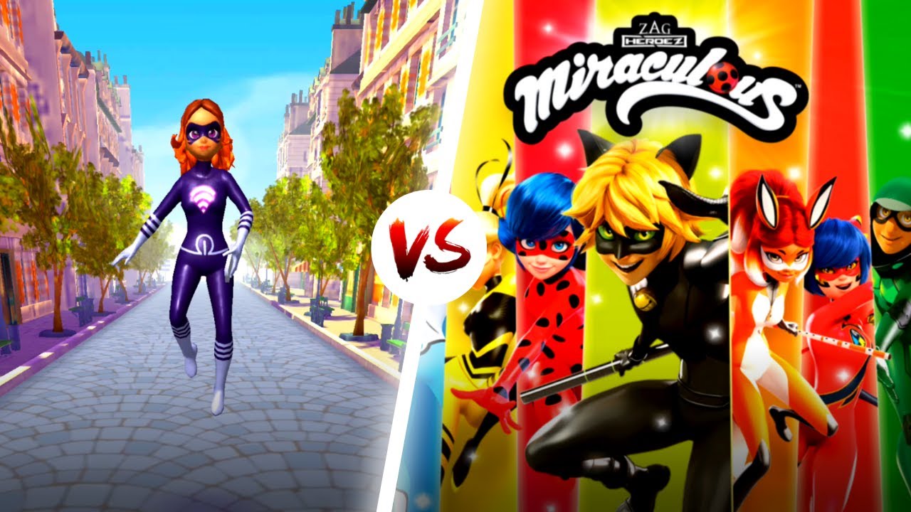 Jump, Slide, Save the Day! Miraculous Ladybug & Cat Noir Gameplay 🐞 Ladybug Run Episode 21