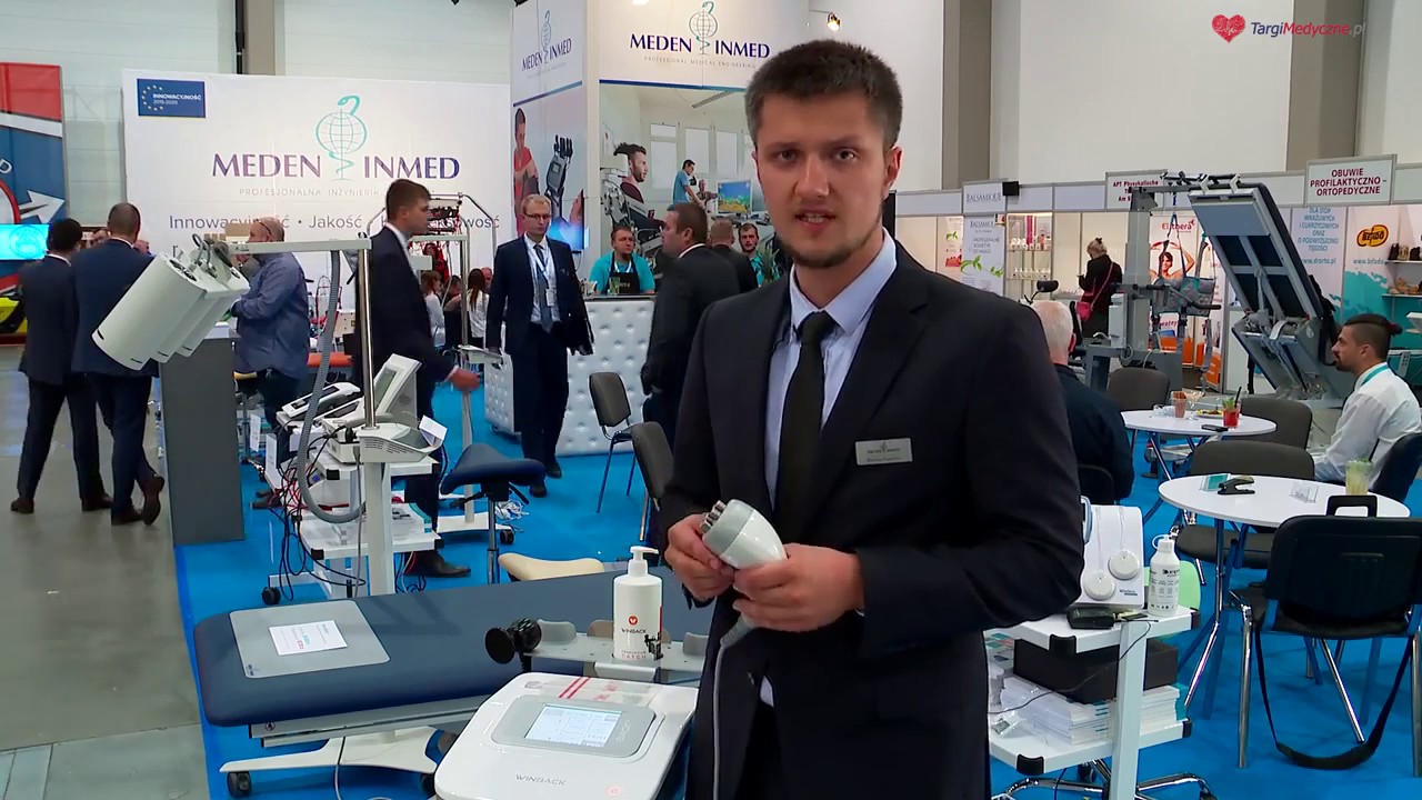 Nowoczesny aparat Winback do przeprowadzania terapii Tecar - Meden-Inmed