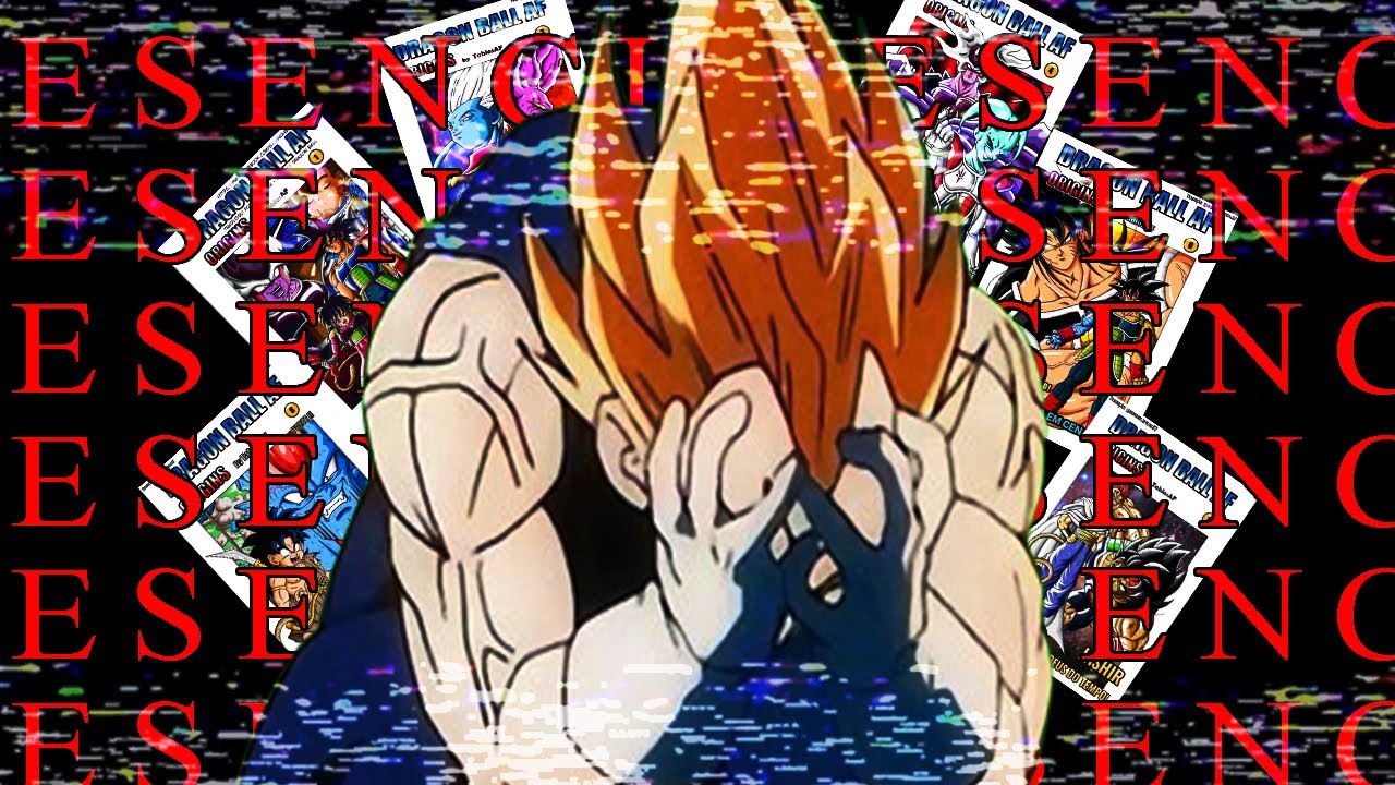 Dragon Ball AF Origins - A essência do EDGY.