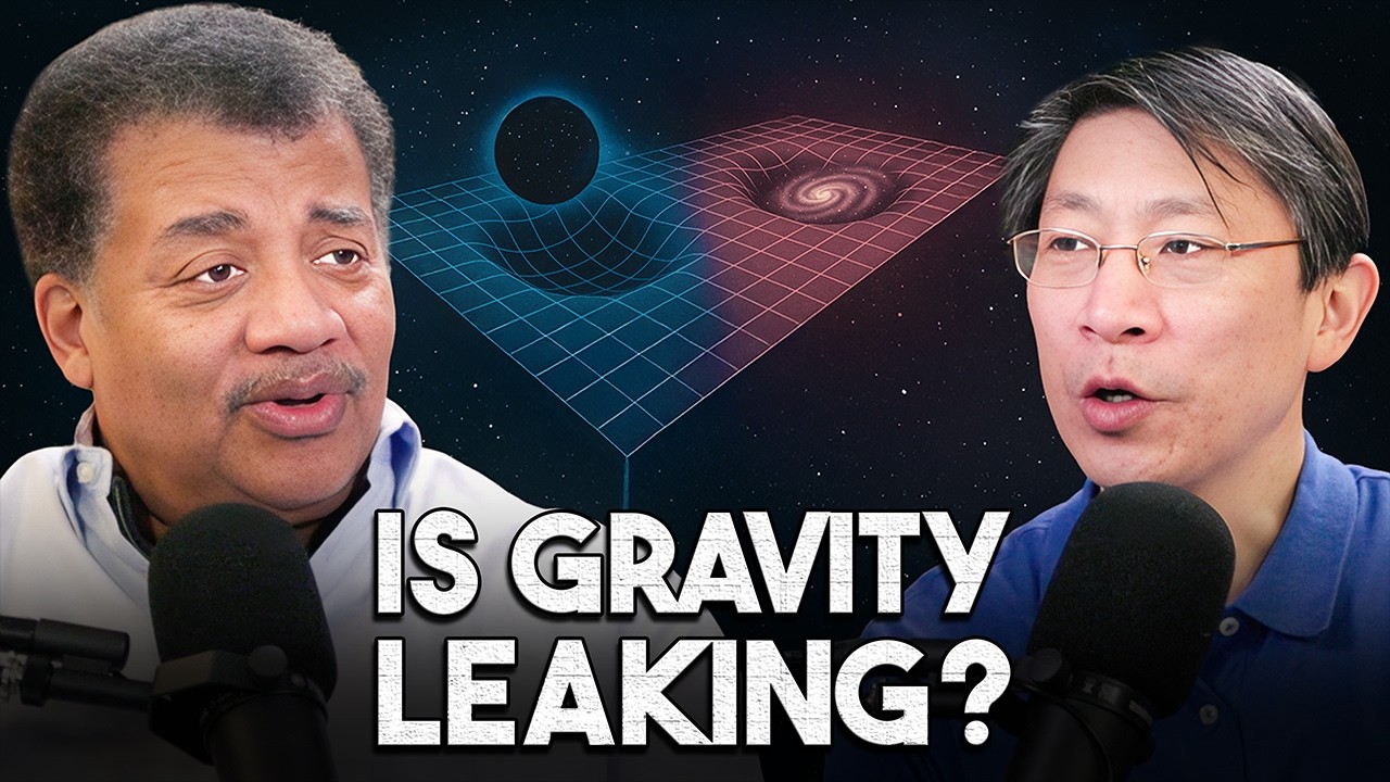 Is Gravity Leaking Into Our Universe?
