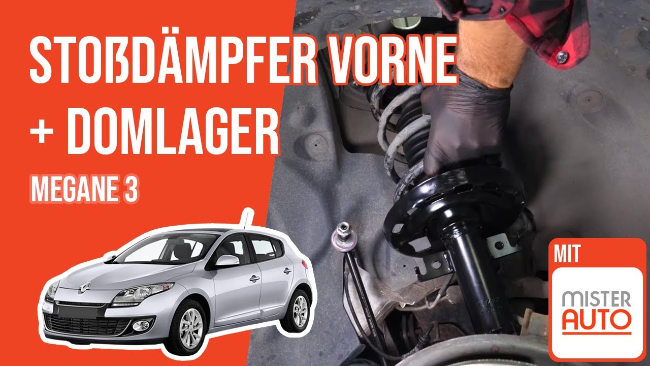 Wie Megane 3 Stoßdämpfer vorne wechseln ➿