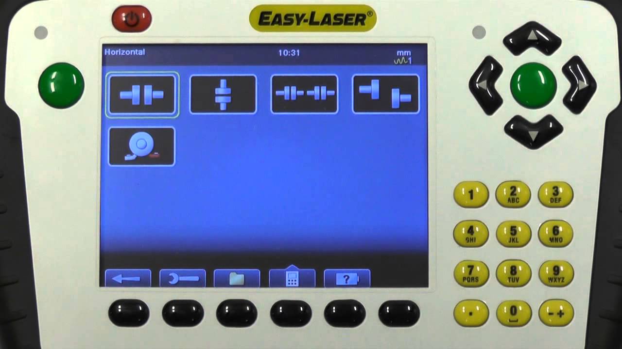 Horizontal alignment with Easy-Laser® E710, the Total Alignment Solution
