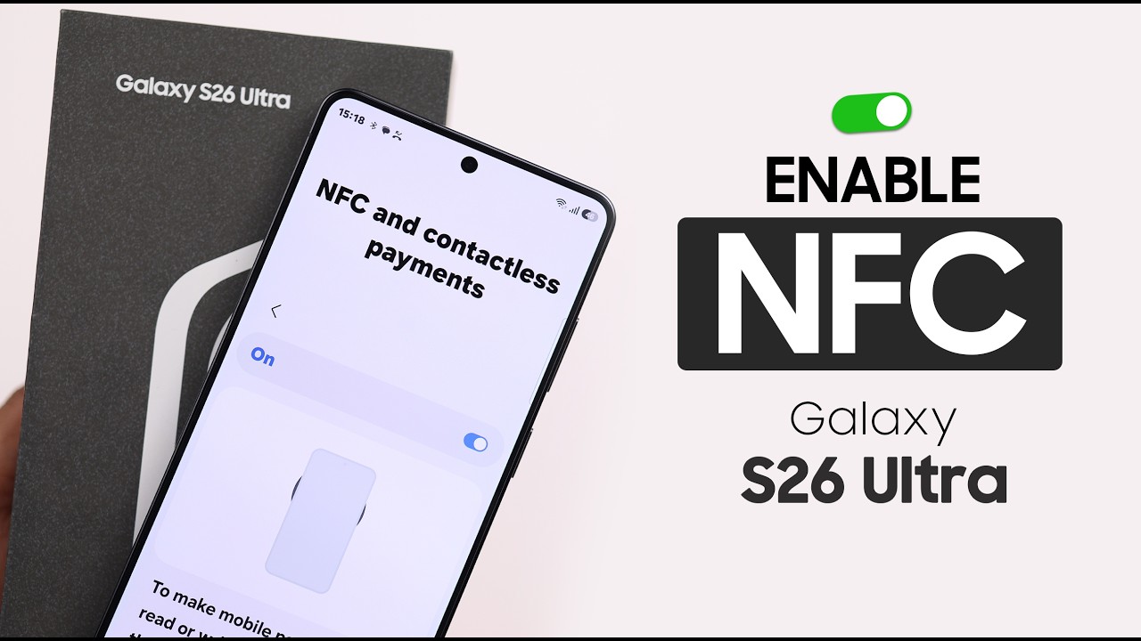 Samsung S26 Ultra: How to Use NFC [Tap to Pay & More]