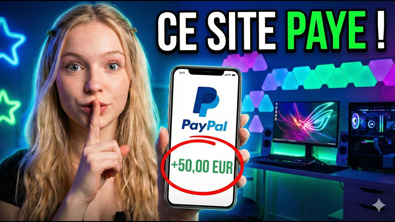 J&rsquo;ai Re&ccedil;u de l&rsquo;Argent PayPal GRATUIT avec ce site&hellip; Gagner de l'argent en 2026