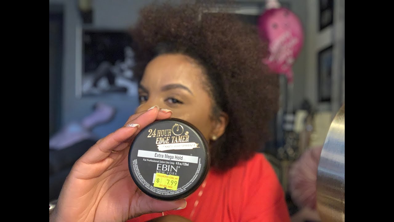 THE BEST EDGE TAMER FOR 4C HAIR!!!?????! Ebin New York 24HR HOLD EDGE TAMER!!!