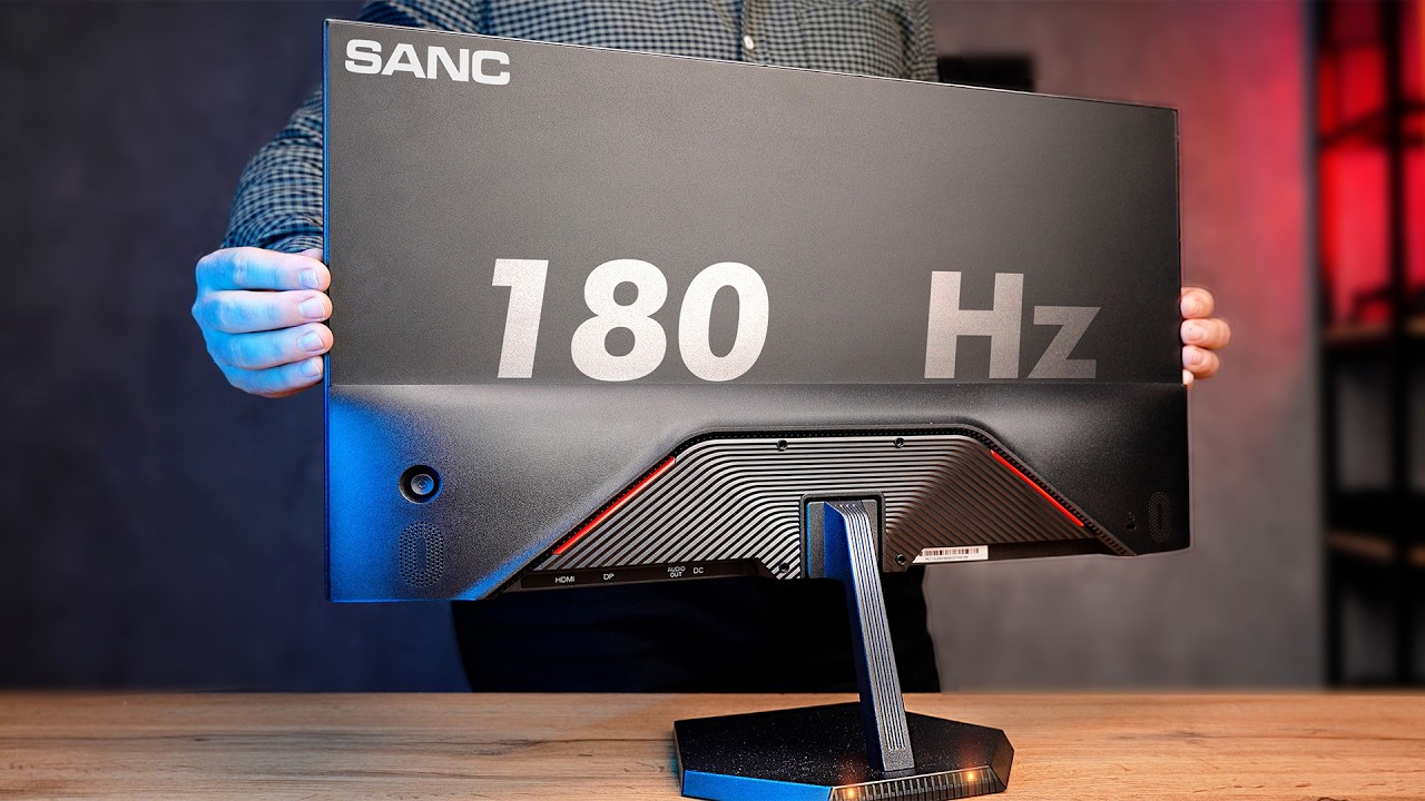 ХИТ на OZON! НОВЫЙ SANC N50Pro IV - IPS 180 Гц 1Мл🔥 ИГРОВОЙ МОНИТОР ПОЛНЫЙ ОБЗОР и ТЕСТ