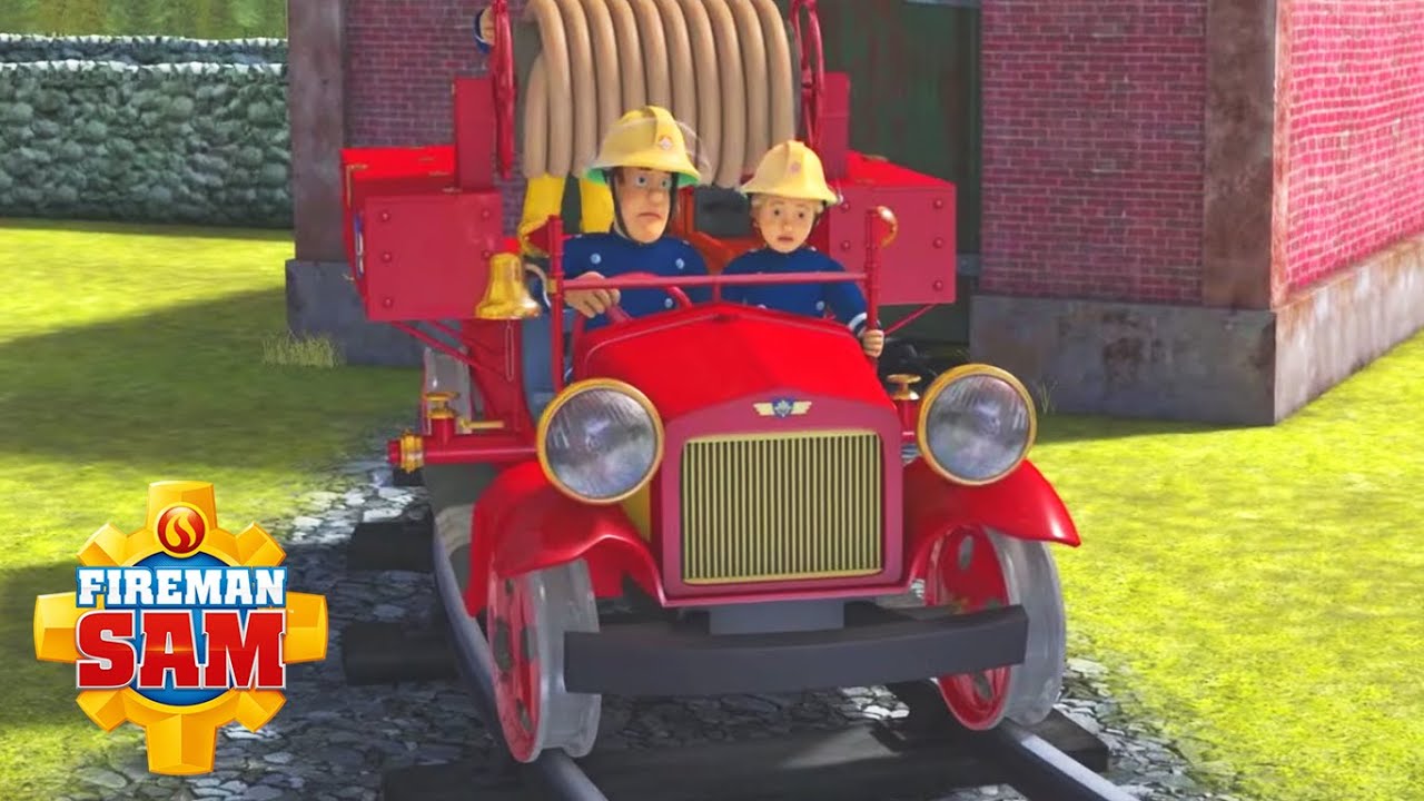 Trouble on the Train Tracks! | NEW Episodes | Fireman Sam | Kids Cartoon