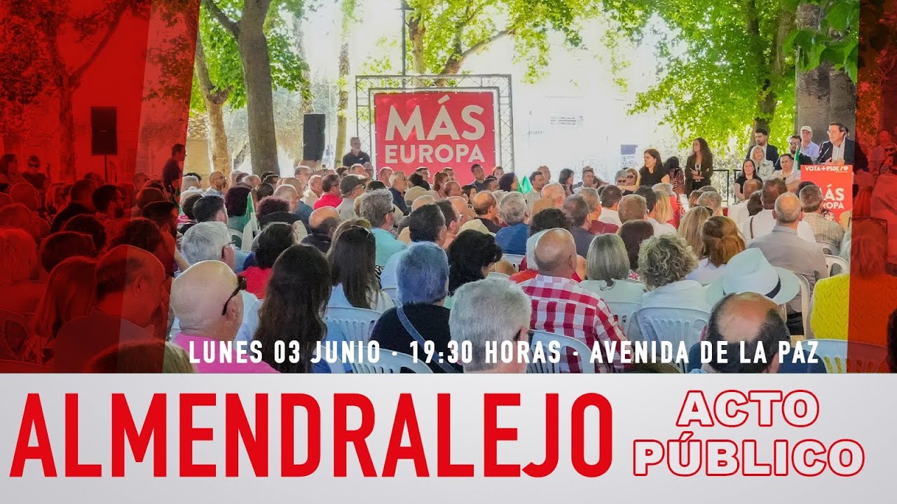 Acto Público Almendralejo | 03 de junio de 2024