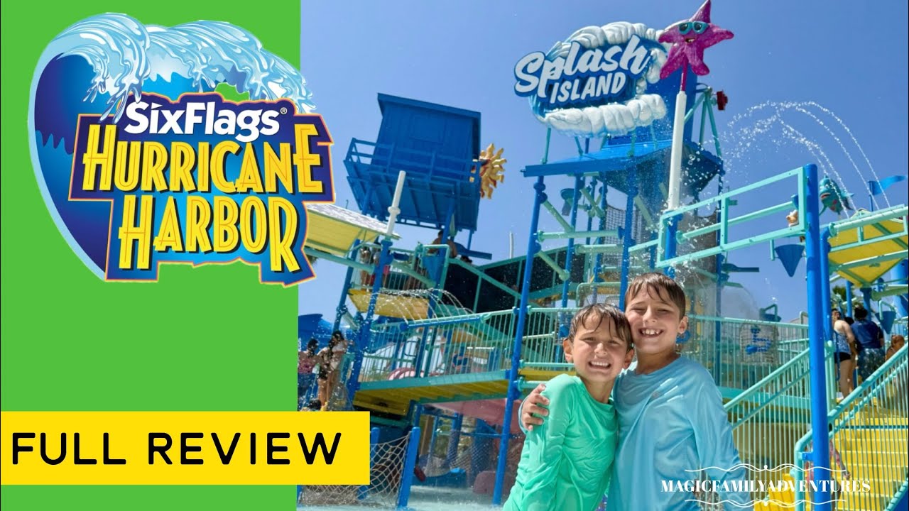🌊🎢 Our First Visit to Hurricane Harbor After Its Huge Refurbishment! | Full Tour & Review 2025 🎢🌊
