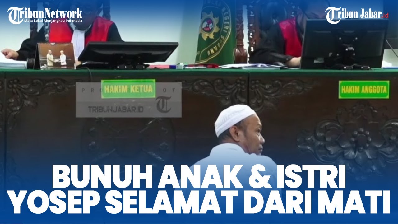 DETIK-DETIK HAKIM Jatuhkan Vonis 20 Tahun Penjara untuk Yosep Kasus Subang Bunuh Anak & Istri