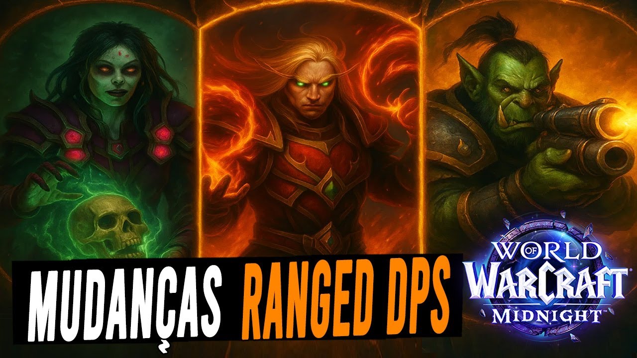 As MELHORES e PIORES mudan&ccedil;as dos Ranged DPS em Midnight!