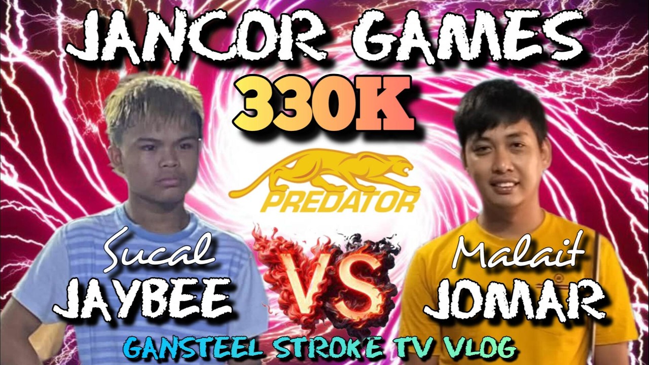 JAYBEE SUCAL VS. JOMAR MALAIT 10 BALLS PAREHAS 330K