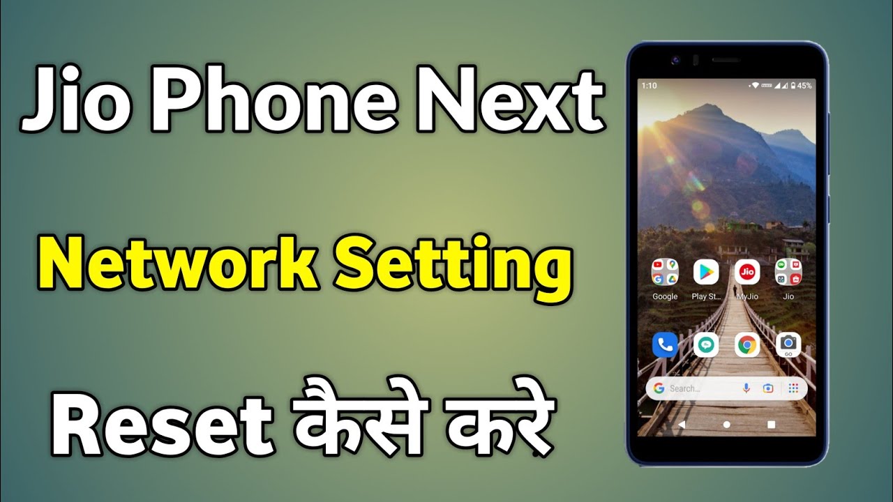 Jio Phone Next Network Setting Reset Kaise Karen | Jio Phone Next Me Network Setting Kaise Kare