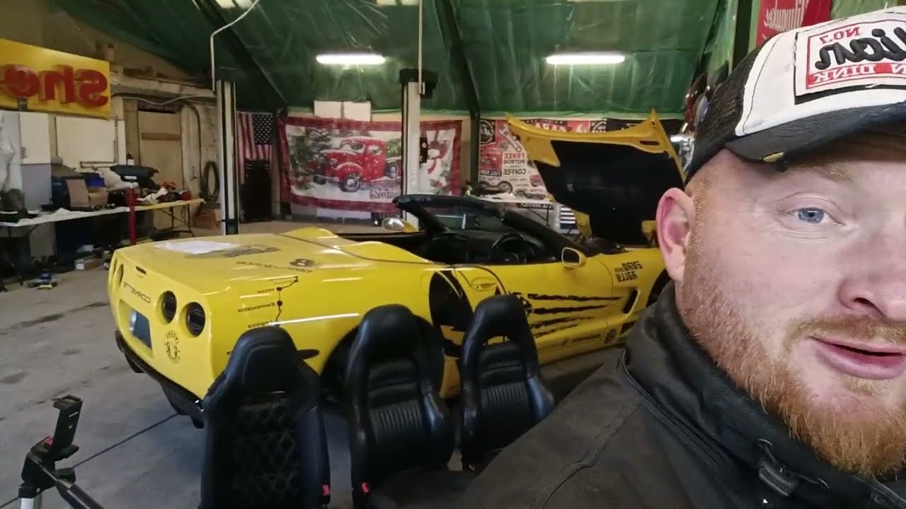 MONTERER CORVETTE C7 SÆDER I MIN C5!