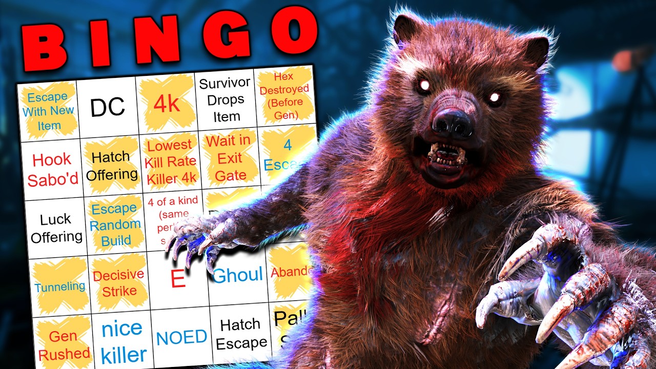 This Challenge Might Be IMPOSSIBLE | Dbd Blackout Bingo