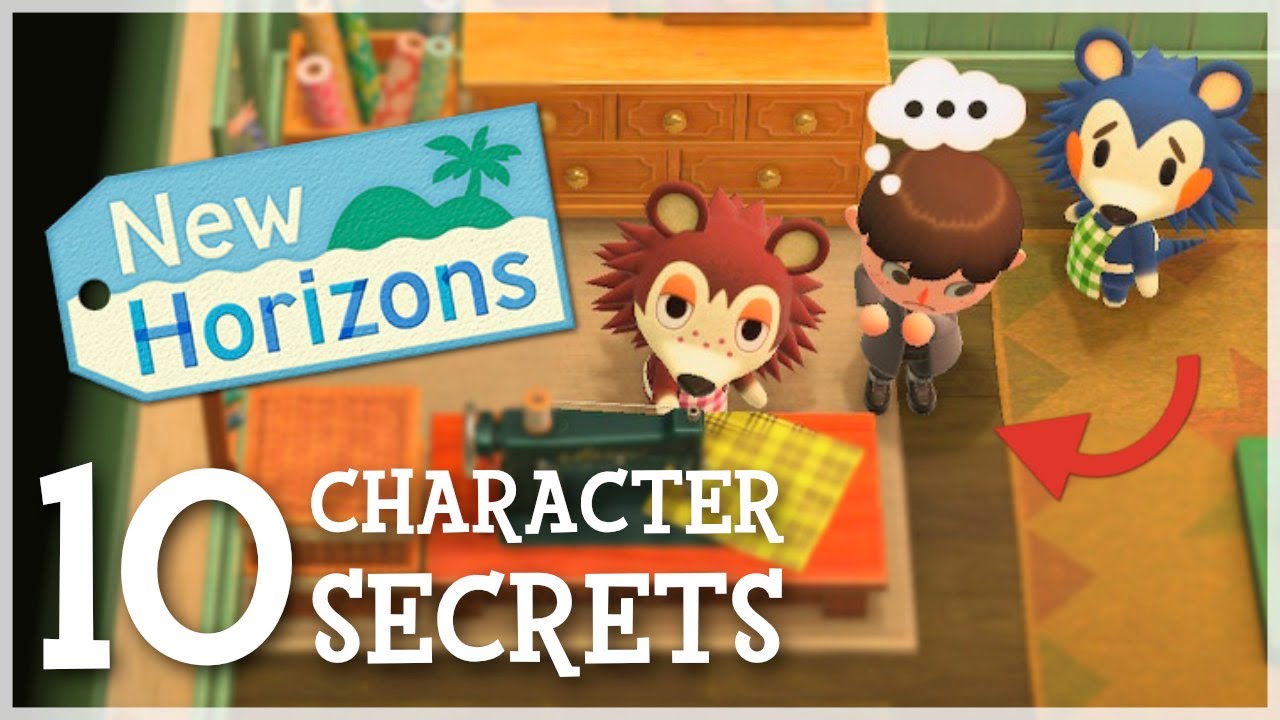 10 СЕКРЕТОВ персонажей, о которых вы до сих пор не знаете — Animal Crossing New Horizons