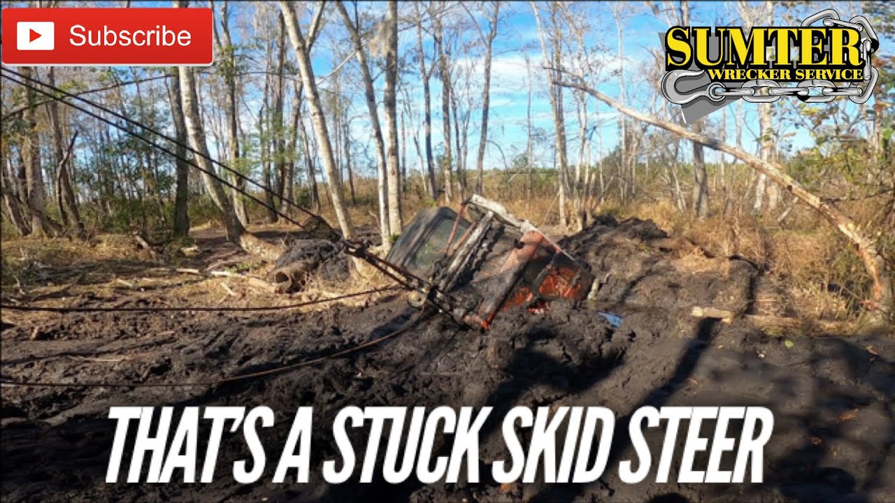 That's A Stuck Skid Steer!!!