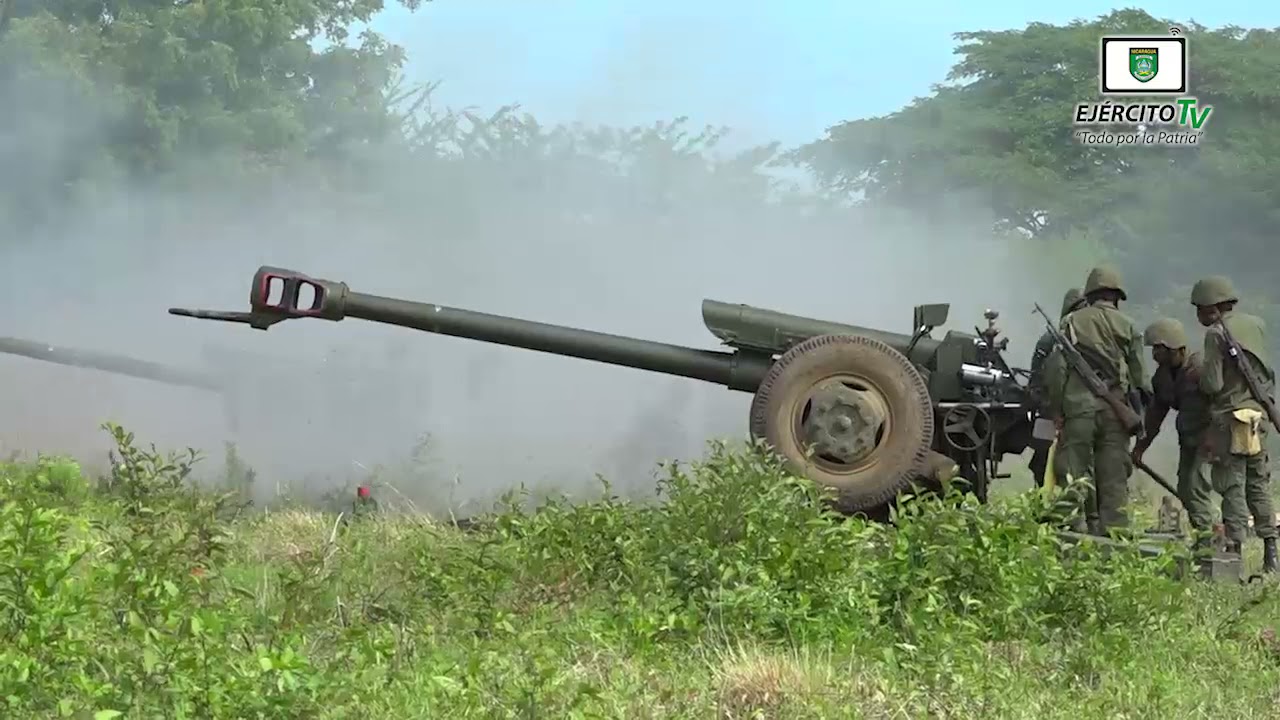 Maniobra en saludo al 42 Aniversario de Constitución del Ejército de Nicaragua