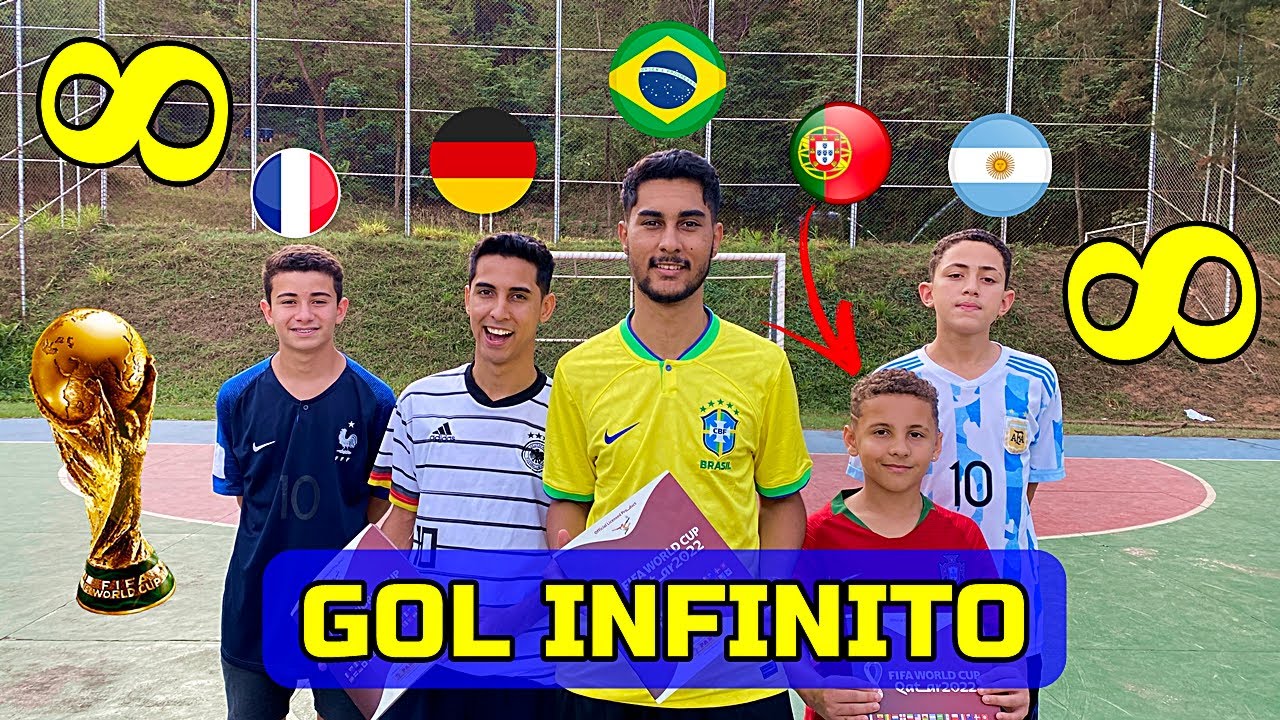 DESAFIO DO GOL INFINITO NA COPA DO MUNDO 2022 - QUAL É A MELHOR SELEÇÃO? ‹ Hariston ›