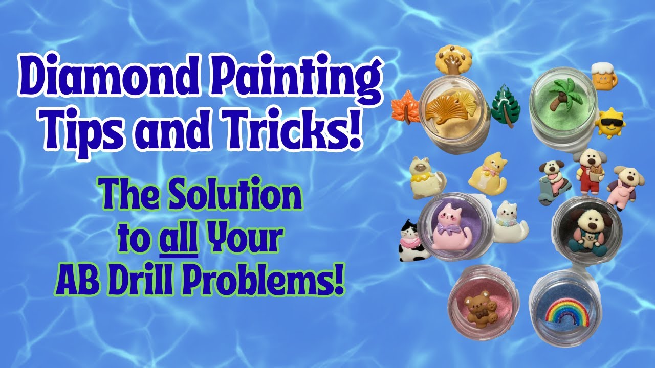 Say Goodbye to AB Drill Struggles with This Diamond Painting Hack from Tracy’s DP World ✨