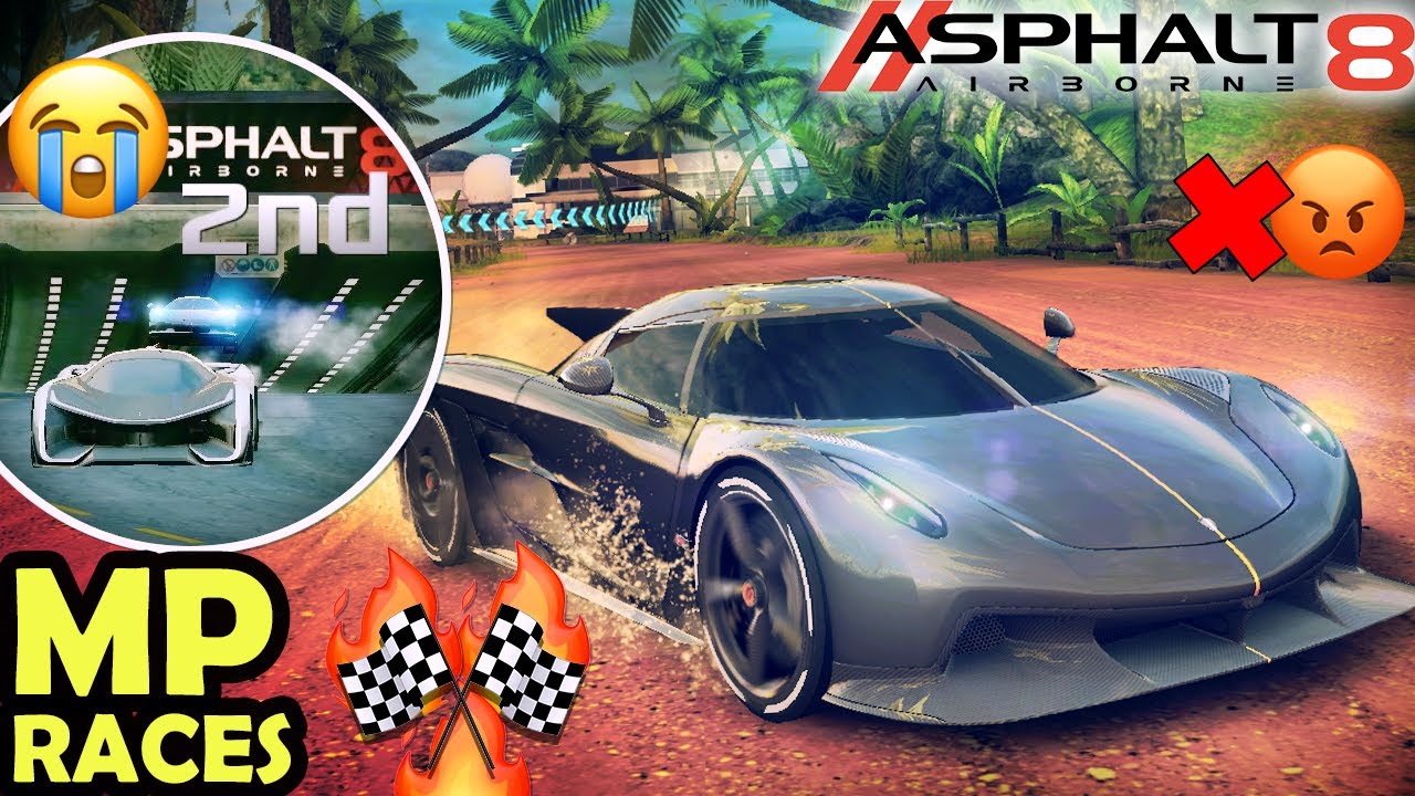 Asphalt 8 • Multiplayer Races: failure not an option* 🔥⚡