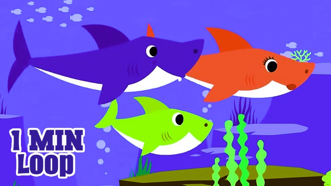 Baby Shark Dance 🦈 [1 Min Loop] PINKFONG Sound Variations Remix 🎵 Multiple Versions Special Rhymes