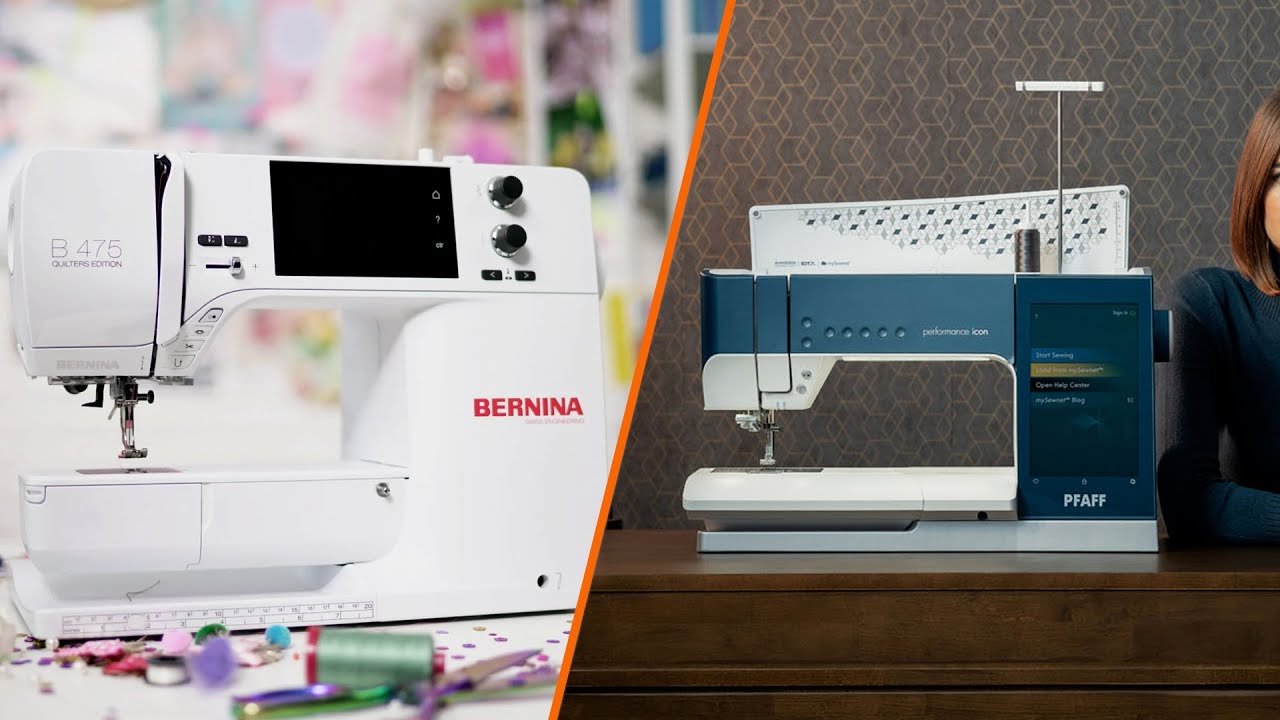 Швейные машины Pfaff против Bernina: кто лучше?