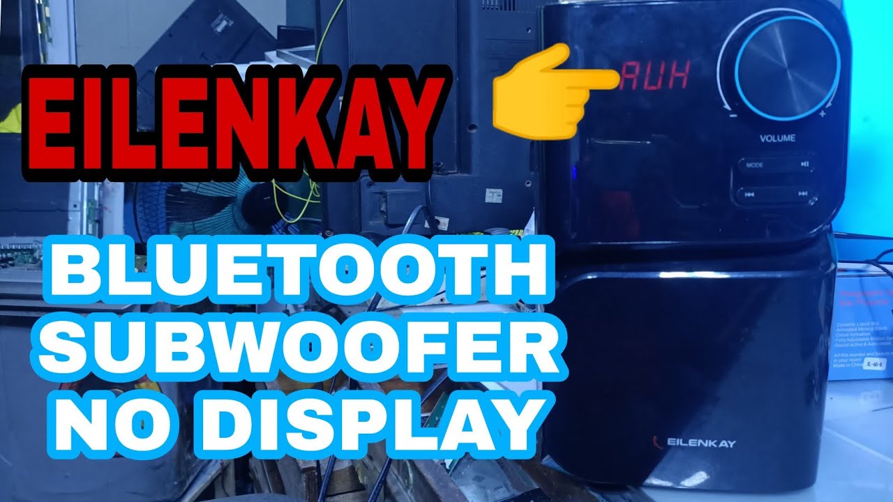 SUBWOOFER BLUETOOTH SPEAKER NO DISPLAY