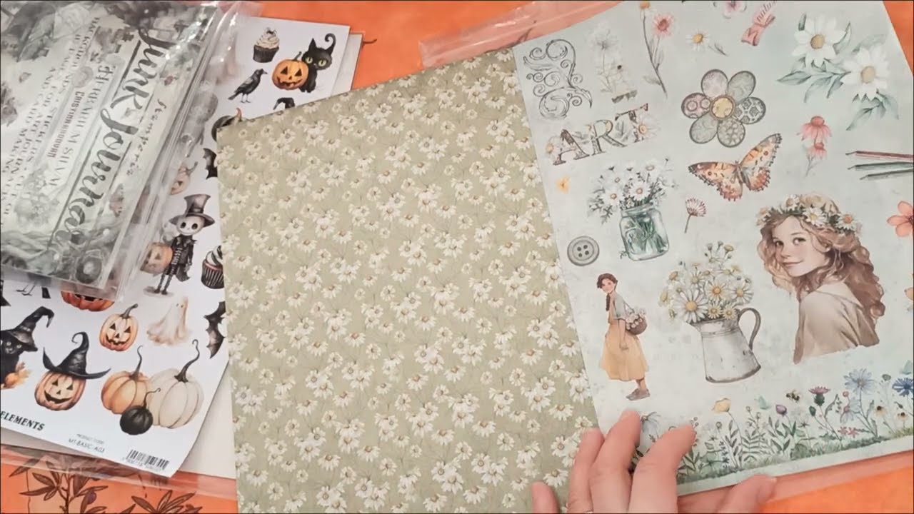 Présentation de mes achats  de la boutique @lecomptoircreatifdelorna #haul 