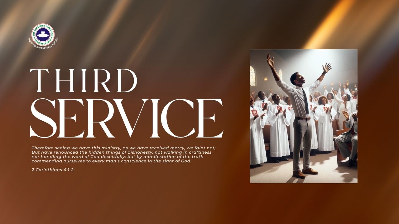 THIRD SERVICE || SUN. MARCH 15, 2026 || MINISTERING: A/P FELIX MORKA