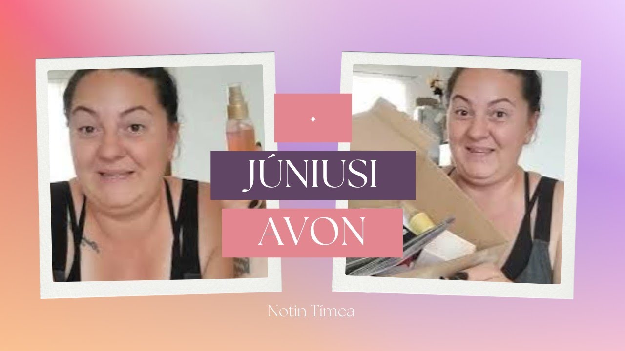 Júniusi Avon rendelés ! Unboxing time