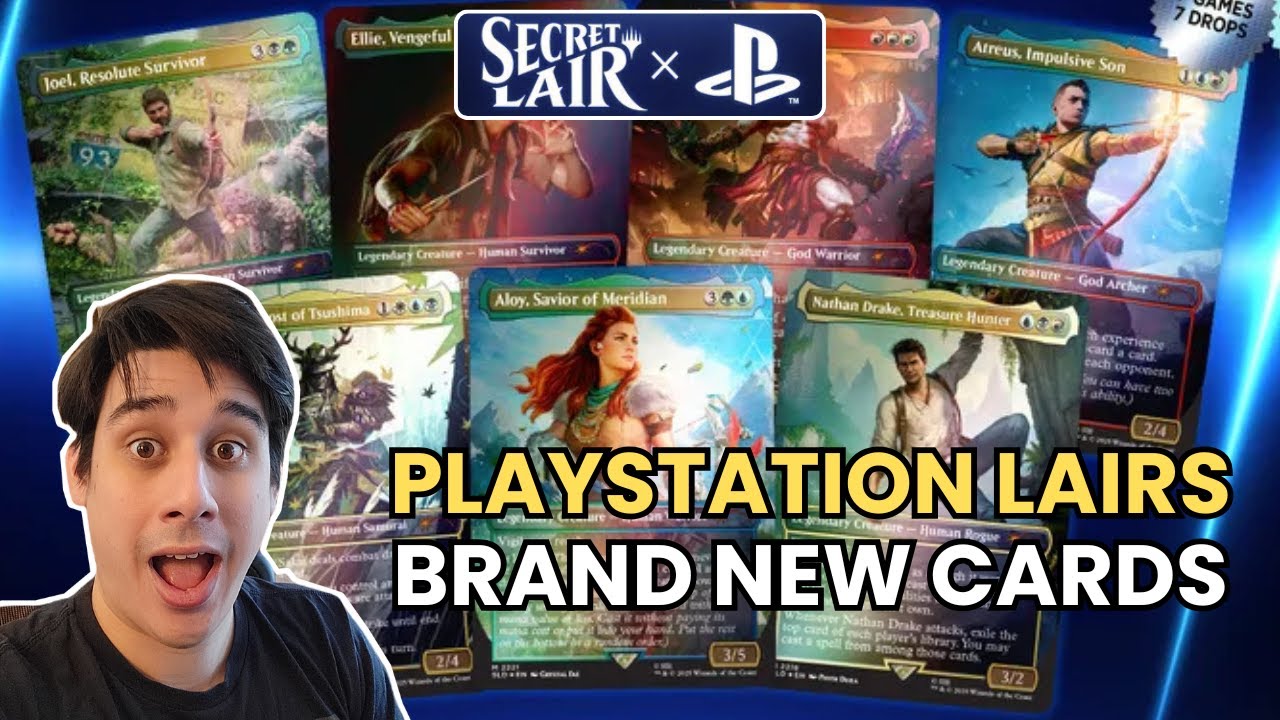 Все разборы PlayStation Secret Lair!!!