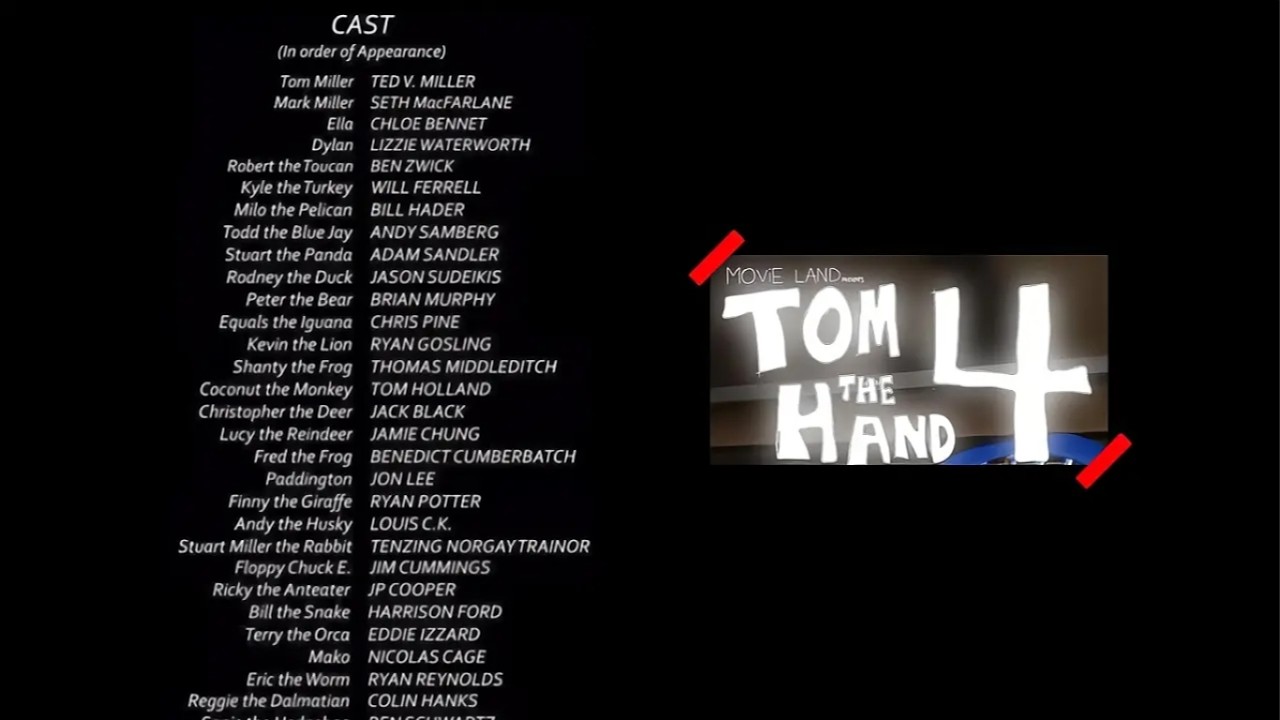 Tom the Hand 4 (2020) - End Credits