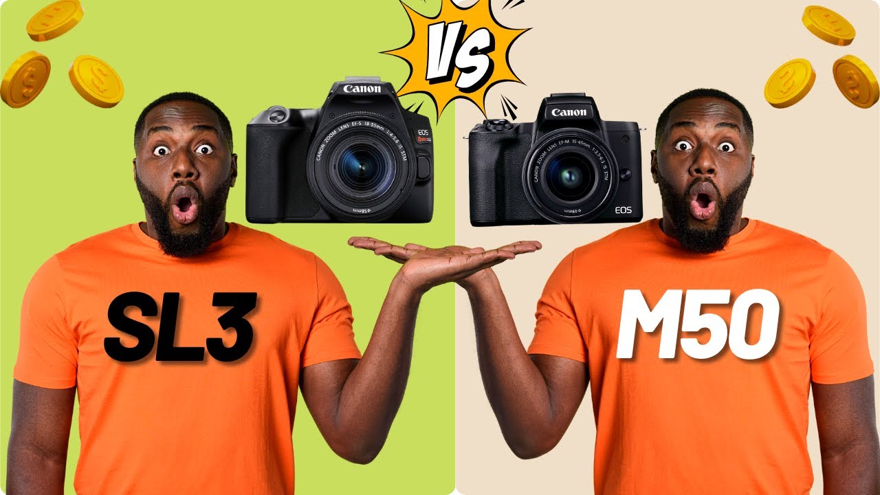 Canon SL3 vs Canon M50: Descubra a MELHOR câmera para você! COMPARATIVO Completo