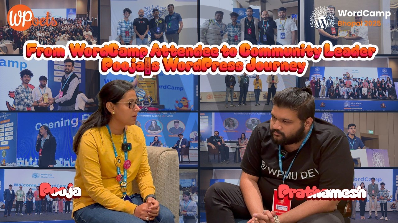 From WordCamp Attendee to Community Leader | Pooja’s WordPress Journey