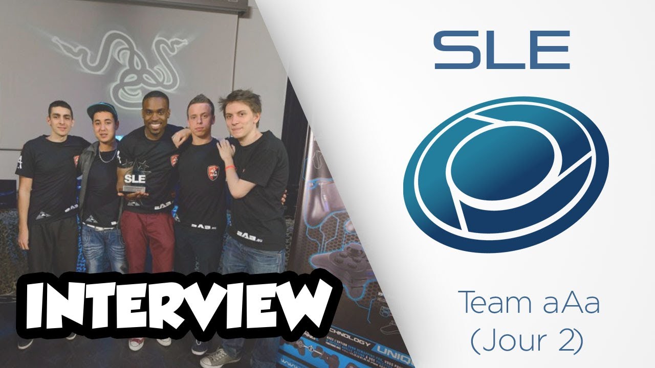 [SLE13] Interview des aAa Gaming ! (Jour 2)