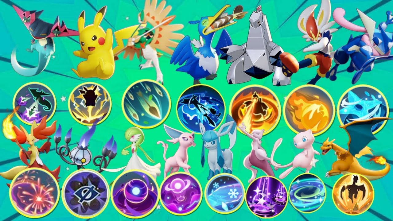 All Attacker Unite Move Damage in Pokemon Unite Which Attacker Does Highest Damage