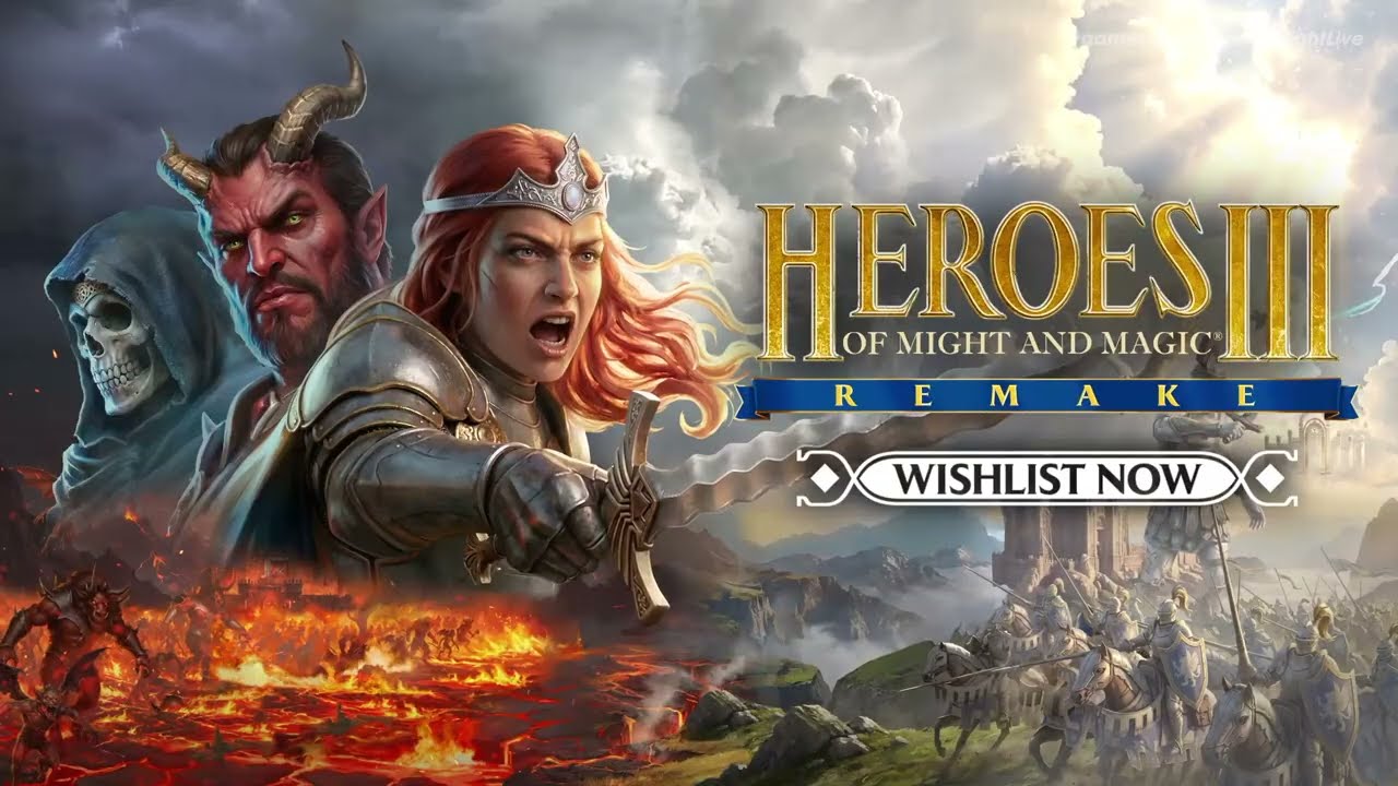 Zwiastun światowej premiery Heroes of Might and Magic III Remake | gamescom Opening Night Live 2026