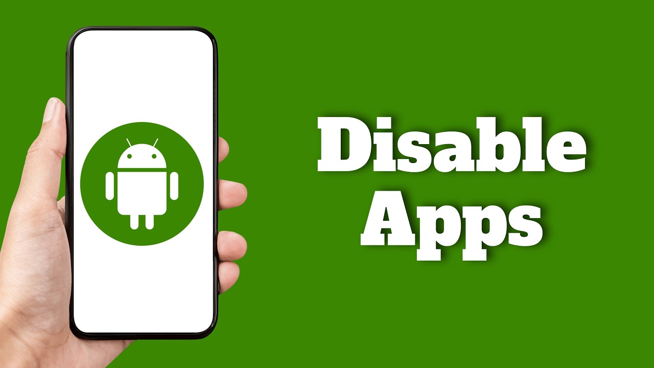 Как отключить приложения на Android