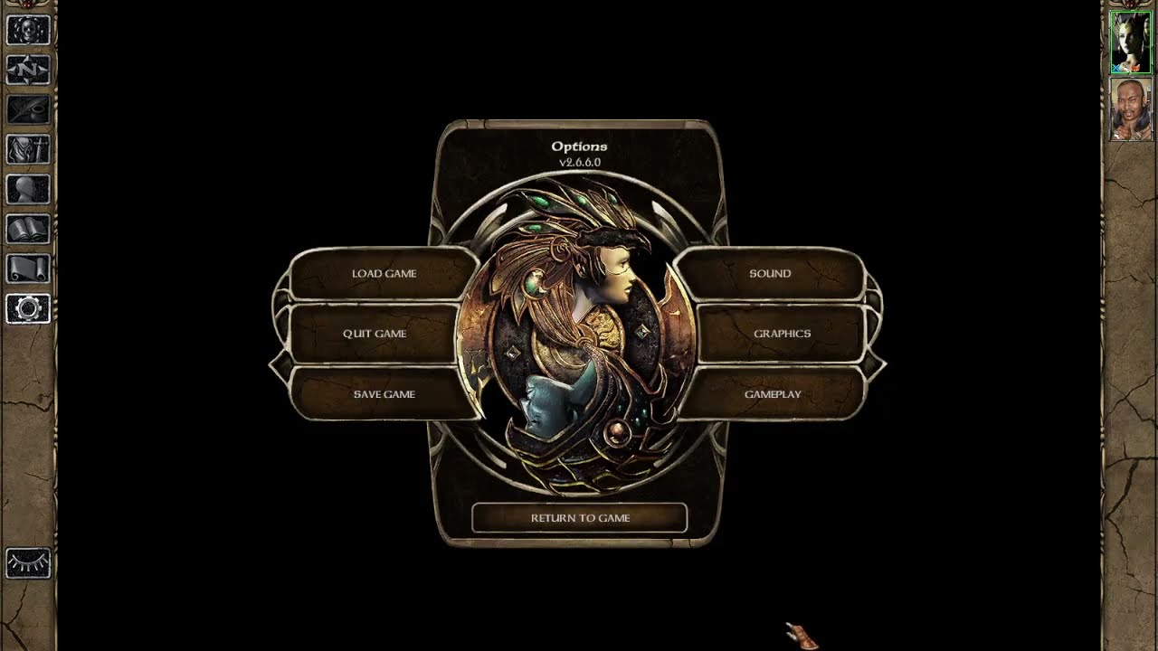 Baldur's Gate II BG2EE modded longplay with Tactics Remix. Insane difficulty. Part 2.