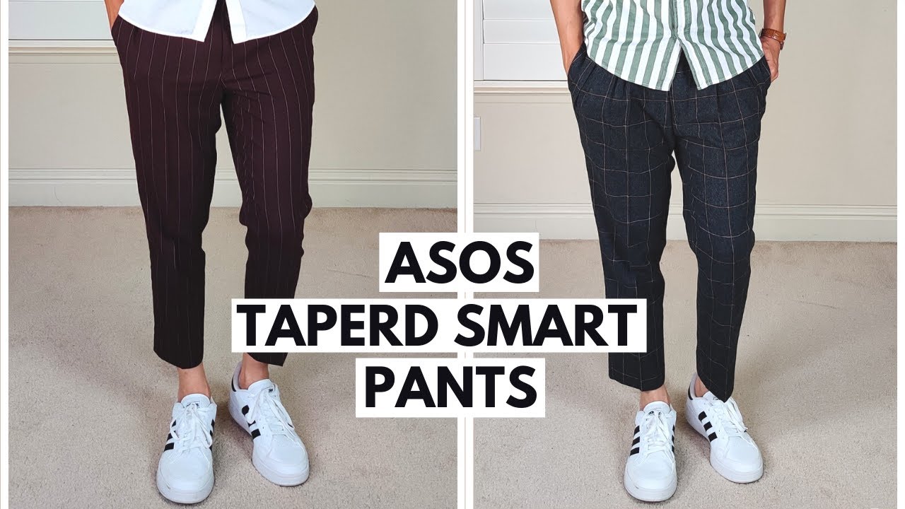 Review Popular ASOS Tapered Smart Pants