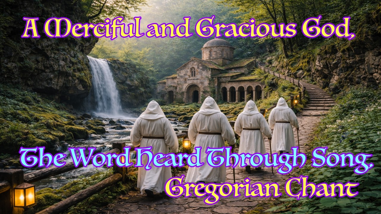 Lent Week 2 Meditation | A Merciful and Gracious God,The Word Heard Through Song,Gregorian Chant,